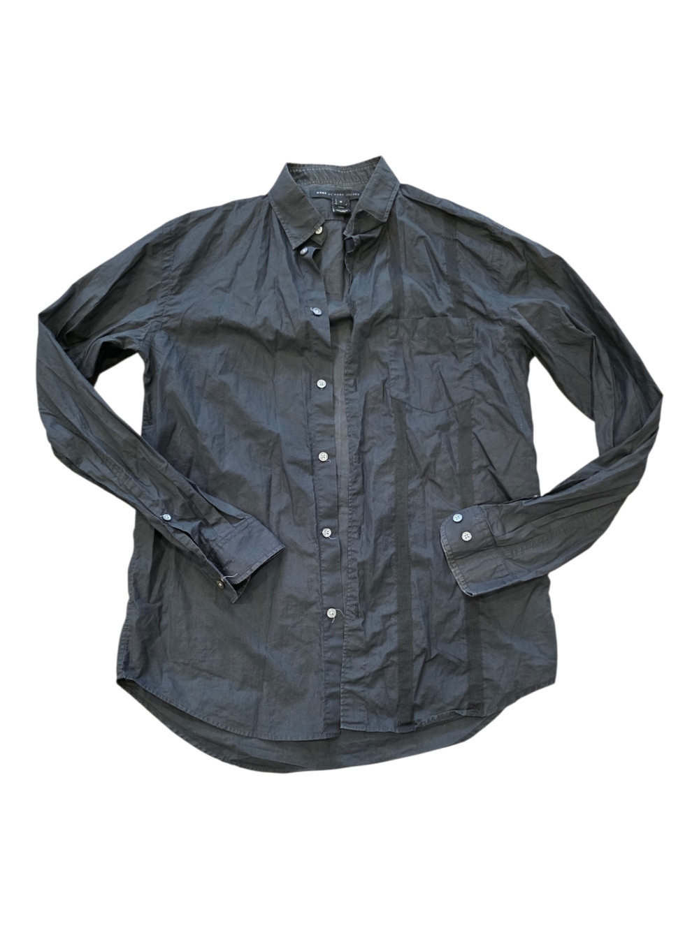 Marc By Marc Jacobs Men's Black Button Down Shirt M